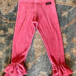 Matilda Jane Velour Double Ruffle Bottom Pants